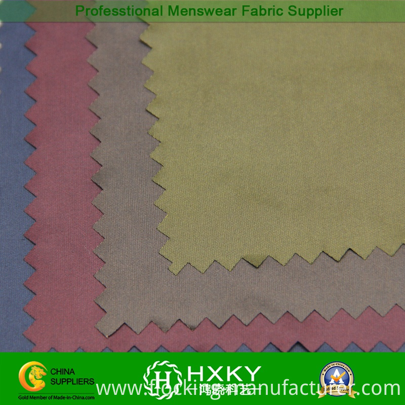 40d Black Fiber with Foam Coating Nylon Fabric for Down Coat